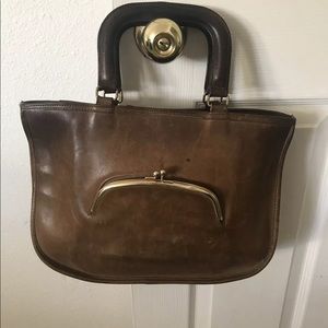 Rare Vtg CASHIN ERA COACH NEW YORK CITY  Kiss Lock